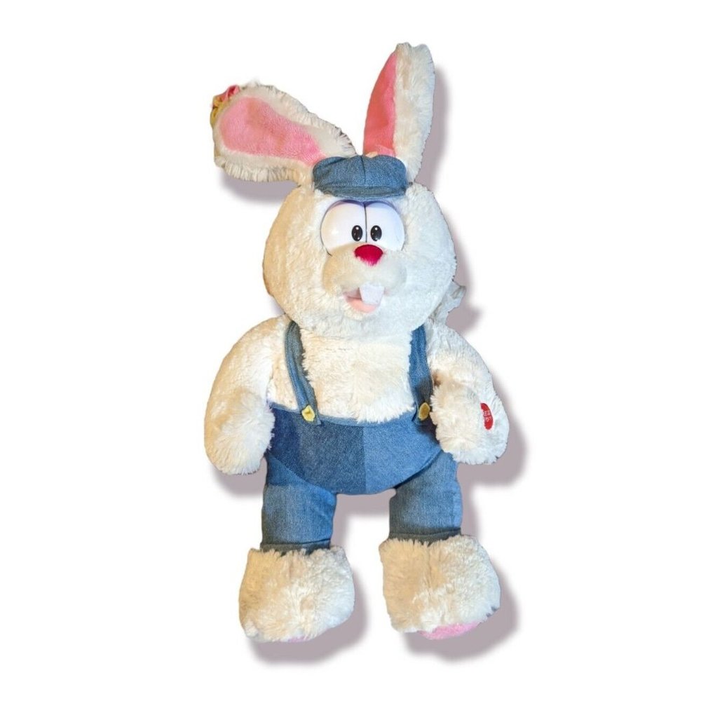 RARE 2008 Paper Magic Group Dudley Easter Bunny Rabbit Plush Stuffed Animal Doll